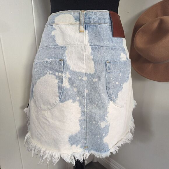 One Teaspoon Skirt  6/28 Boho Rebel Chic Festival Fairy Grunge Coastal Cowgirl - Picture 7 of 12
